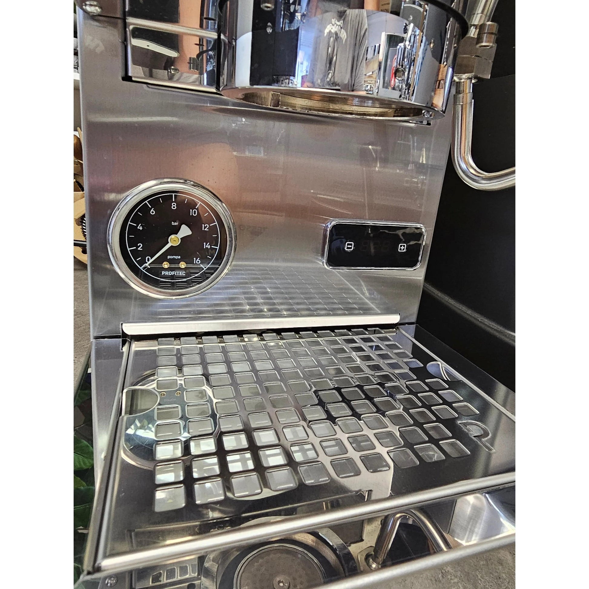 Profitec Go Edelstahl Satiniert - Exclusive Line Espressomaschinen Profitec - Rheinland.Coffee