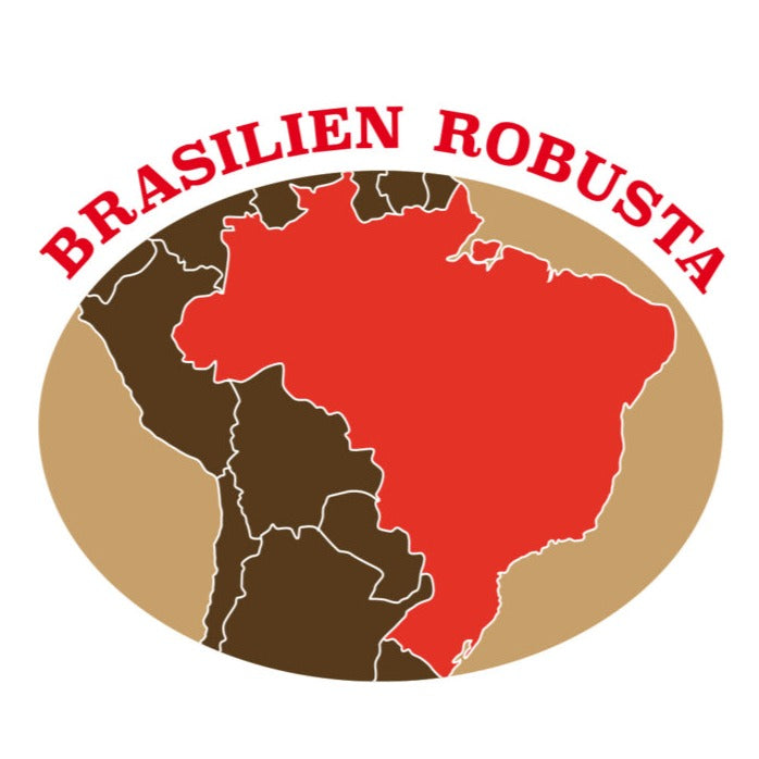 Brasilien Robusta - Blend leicht fruchtig, Schoko Karamell - aus Dr. Kaffees Röstorium Kaffee Dr. Kaffees Röstorium    - Rheinland.Coffee