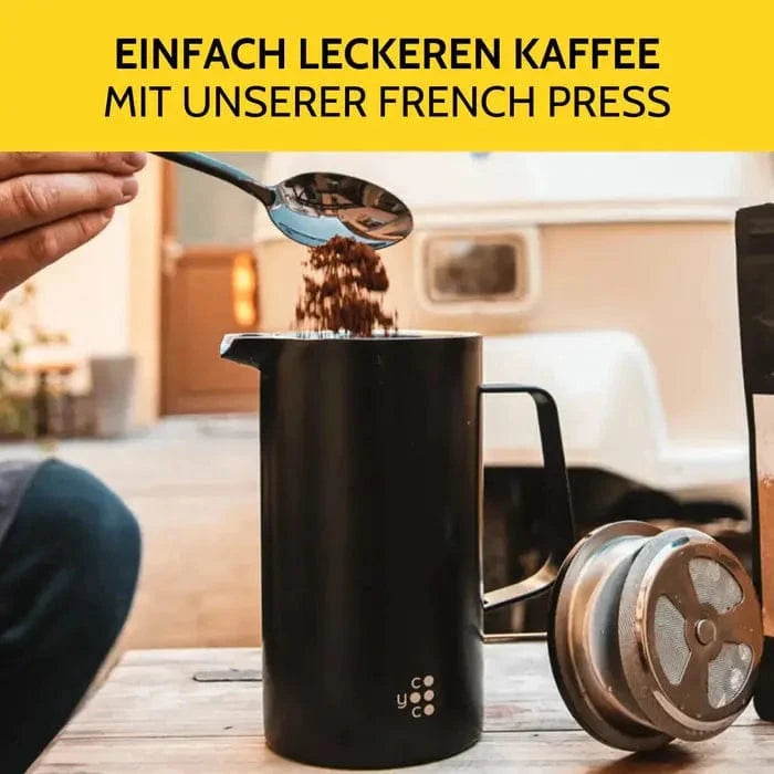 French Press - Press-Stempel-Kanne verschiedene Farben von COYOOCO French Press COYOOCO - Rheinland.Coffee