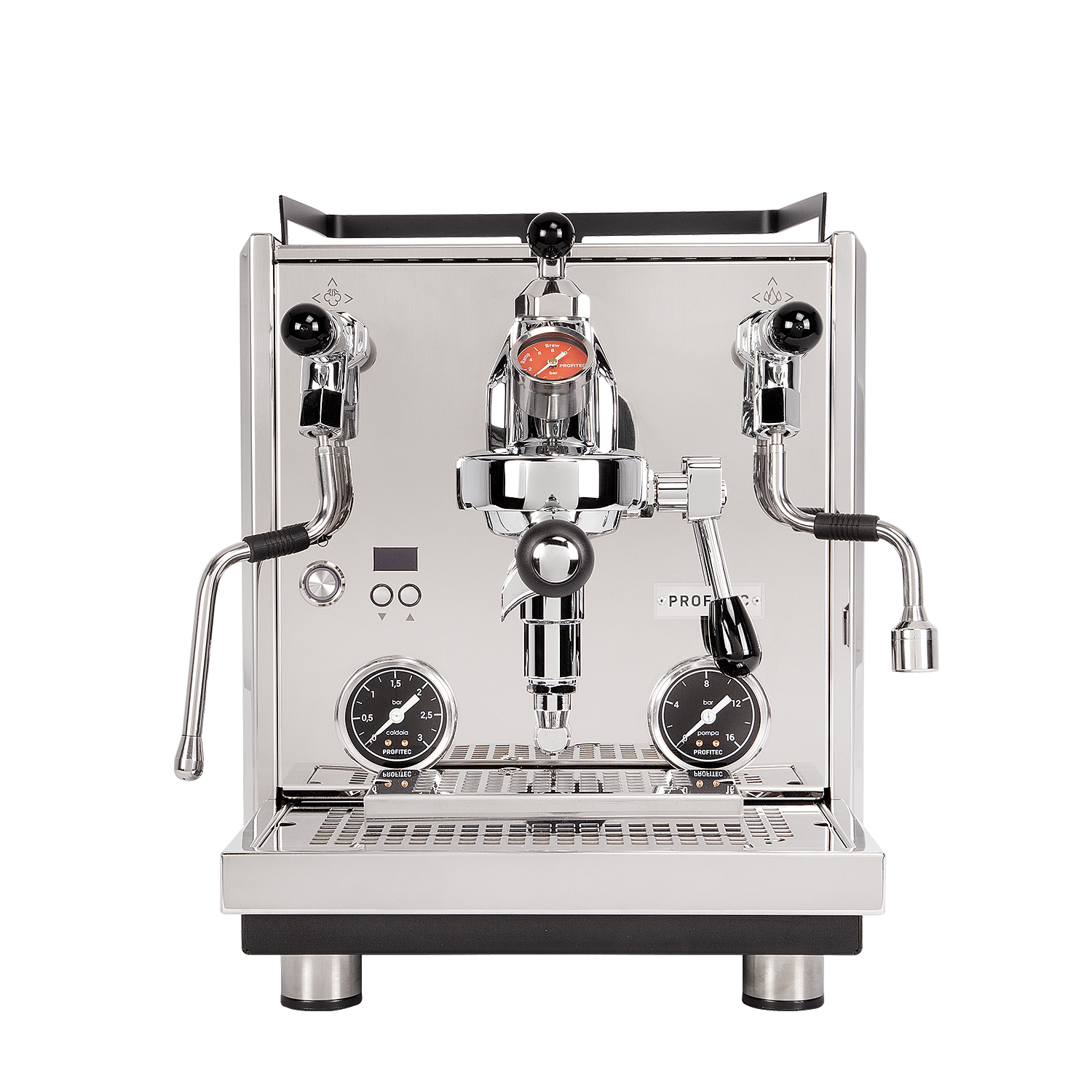 Profitec DRIVE (Pro 700 - NEU) Dualboiler Siebträgermaschine Fast Heat Up Espressomaschinen Profitec Chrom / Inox   - Rheinland.Coffee