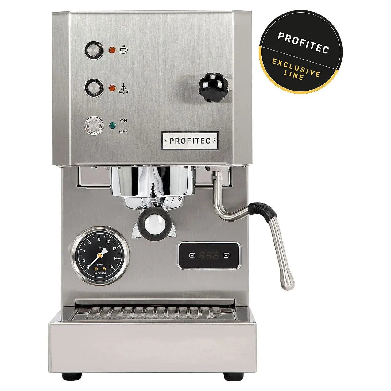 Profitec Go Edelstahl Satiniert - Exclusive Line Espressomaschinen Profitec - Rheinland.Coffee