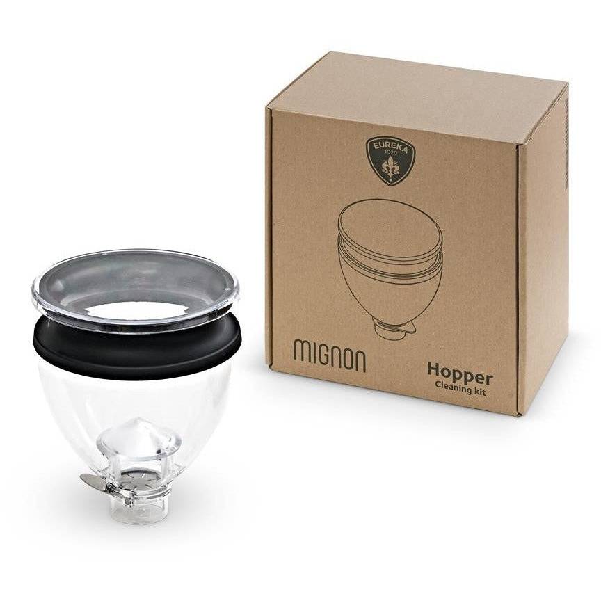 Eureka Hopper Cleaning KIT - Hopper mit Ausblasfunktion für Eureka Mignon Kaffeemühlenzubehör Eureka - Rheinland.Coffee