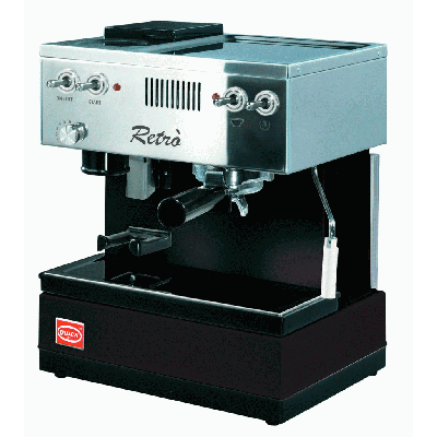 Quick Mill 0835 Retro Schwarz Espressomaschinen Quick Mill    - Rheinland.Coffee