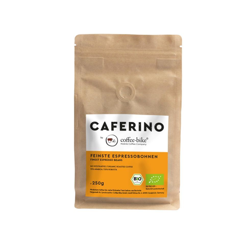 Caferino Espresso-Bohnen von Coffee-Bike Kaffee Caferino    - Rheinland.Coffee