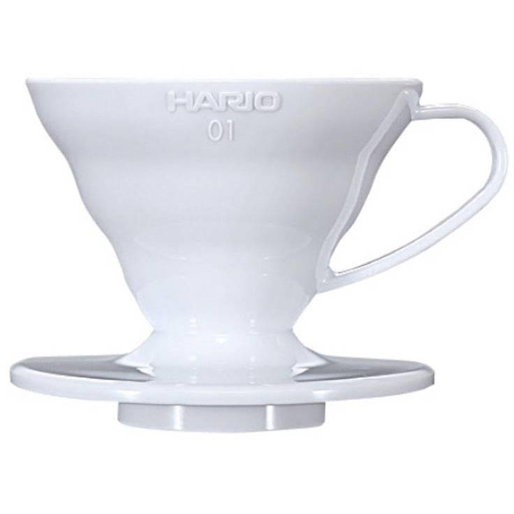 Hario Coffee Dripper V60 01 White Kaffeefilter Handfilter Kunststoff  Hario Default Title   - Rheinland.Coffee
