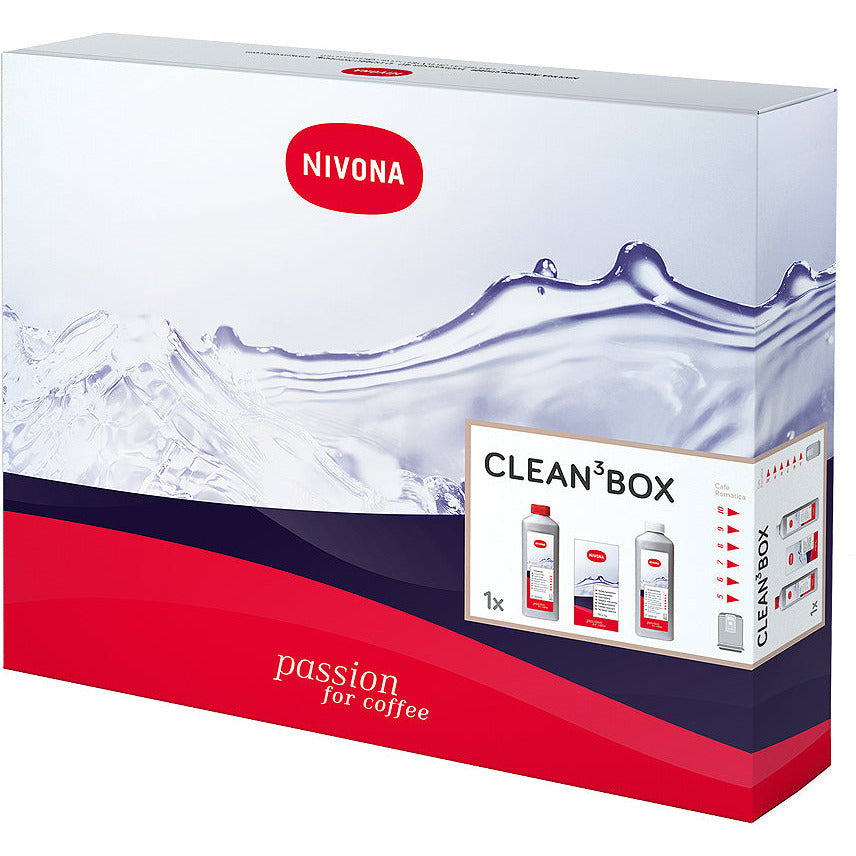 Nivona Clean 3 Box für volle Sauberkeit Reiniger und Entkalker Nivona    - Rheinland.Coffee