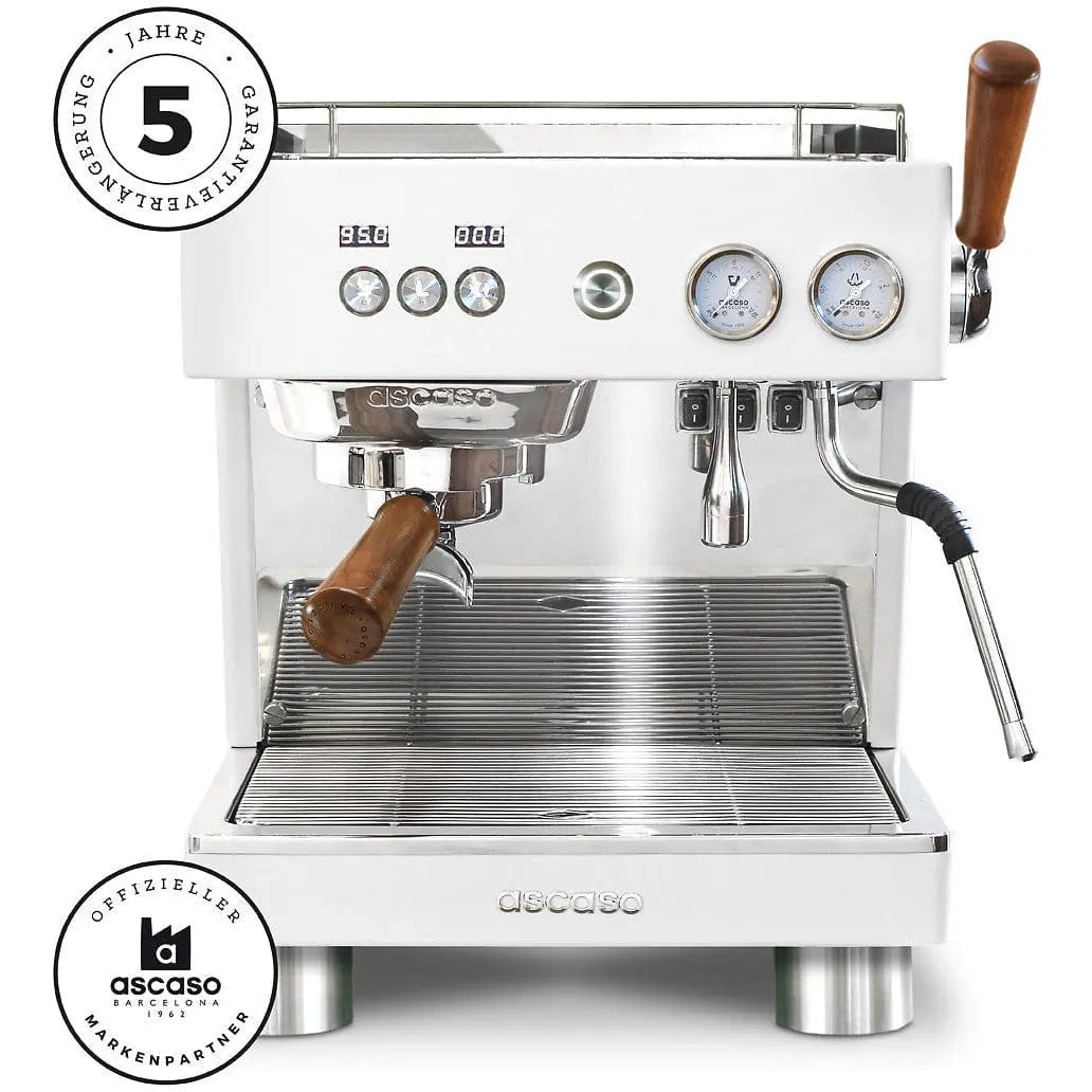 ascaso Baby T Plus - Neue Version - Thermoblock und Boiler Espressomaschinen Ascaso Weiß - Rheinland.Coffee