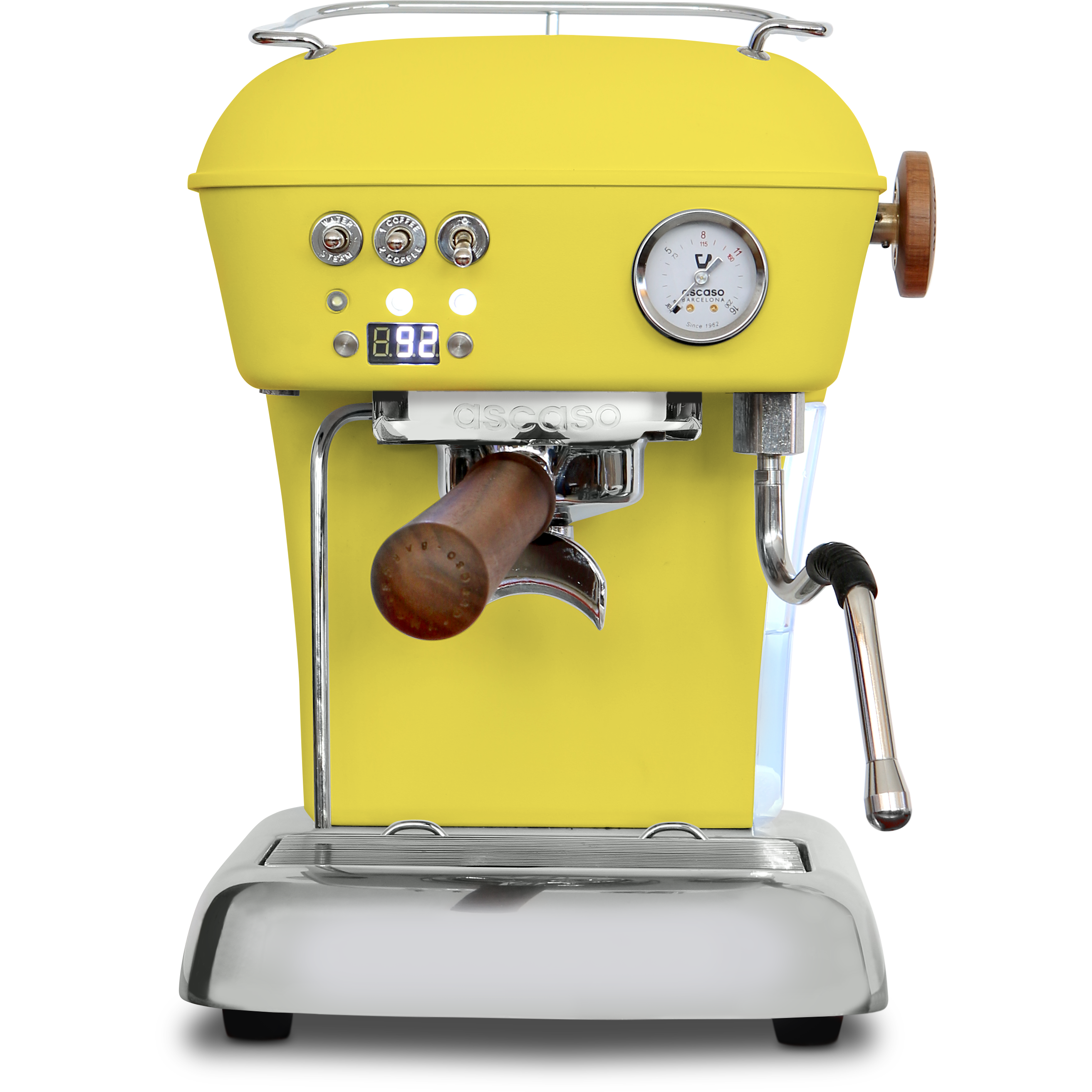 Ascaso DREAM PID 9 verschiedene Farben - Schnell startbereit Espressomaschinen Ascaso Gelb   - Rheinland.Coffee