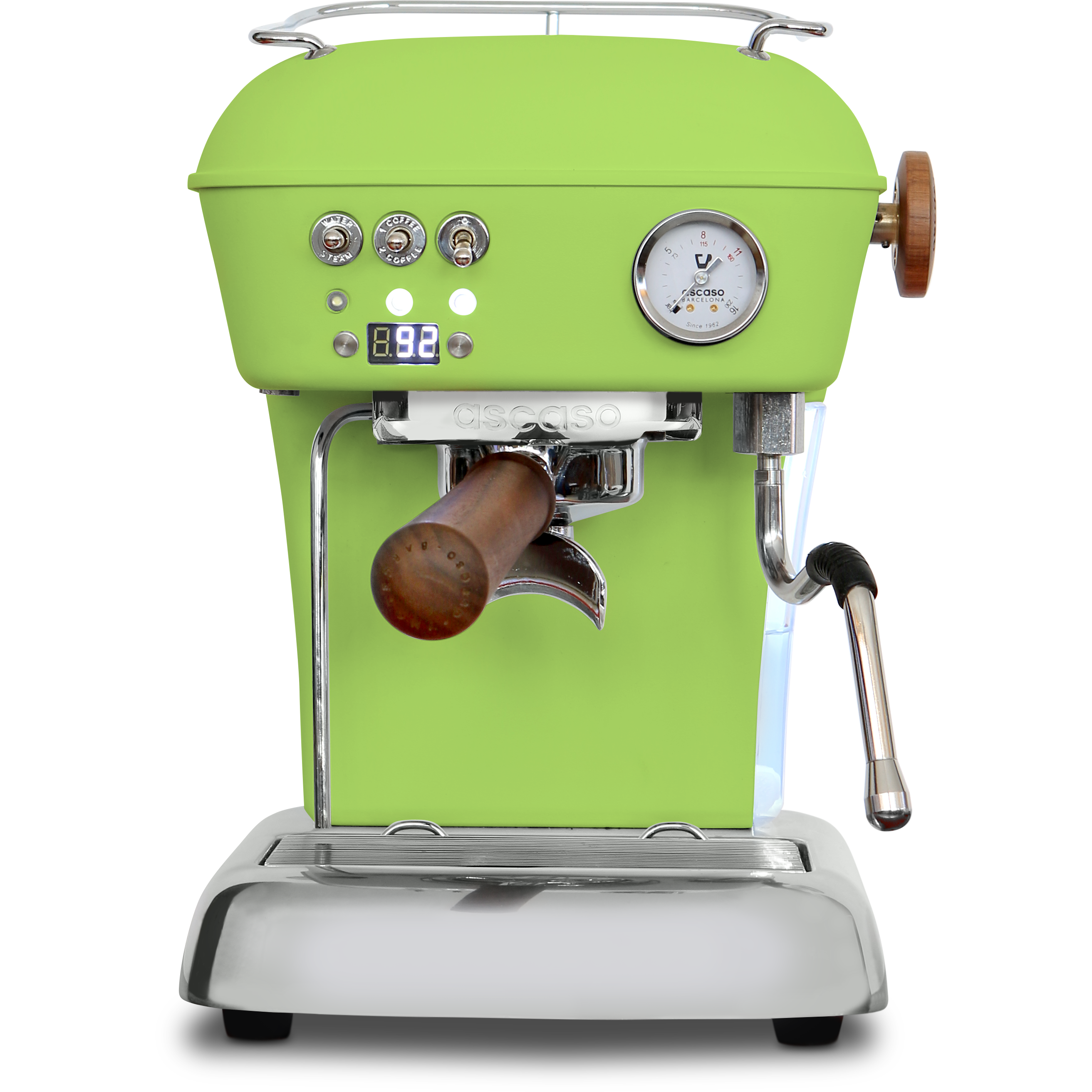 Ascaso DREAM PID 9 verschiedene Farben - Schnell startbereit Espressomaschinen Ascaso Pistazie   - Rheinland.Coffee