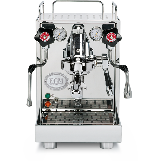 ECM Mechanika VI Slim - Zweikreislauf-System mit Vibrationspumpe Espressomaschinen ECM Chrom / Inox   - Rheinland.Coffee