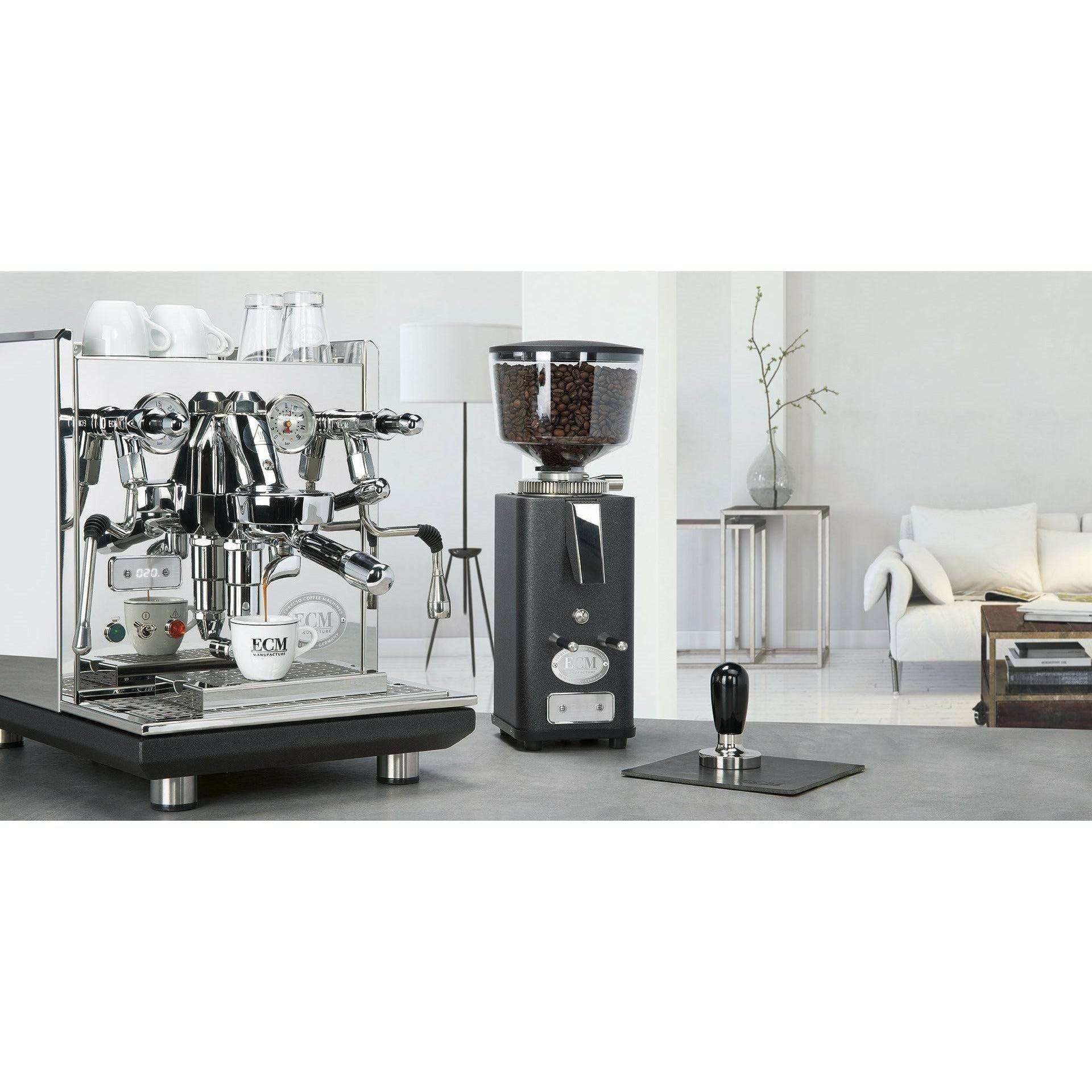 ECM Synchronika Dualboiler-System mit Rotationspumpe und Fast Heat Up Espressomaschinen ECM    - Rheinland.Coffee