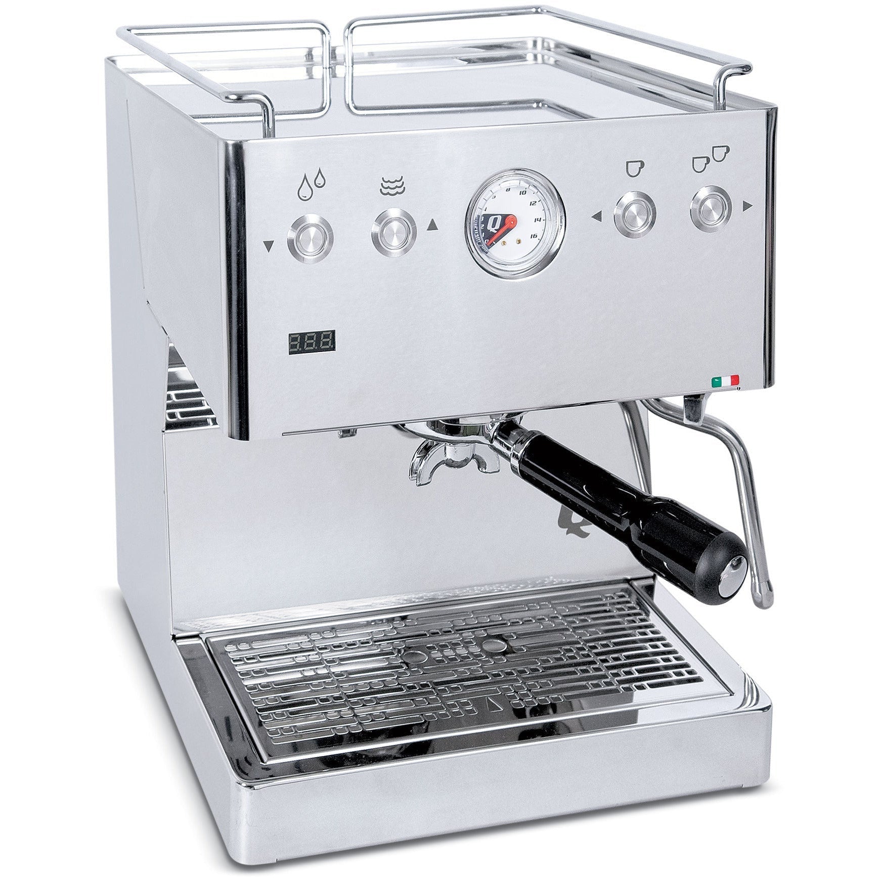 QuickMill - Luna Thermoblock Duo Thermoblock Espressomaschinen Quick Mill Chrom / Inox   - Rheinland.Coffee