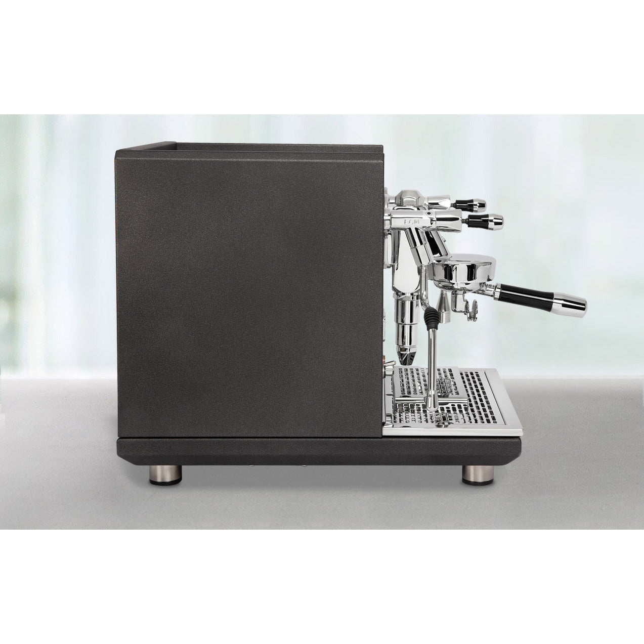 ECM Synchronika Anthrazit Dualboiler-System mit Rotationspumpe und Fast Heat Up Espressomaschinen ECM    - Rheinland.Coffee