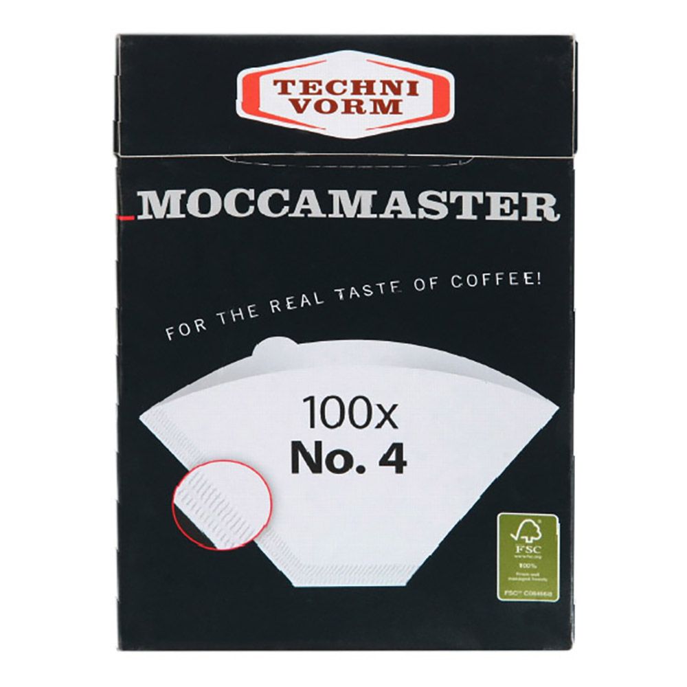 Moccamaster Filterpapier Nr. 4 für KBG, KBGT / Filtertüten  Moccamaster Default Title   - Rheinland.Coffee