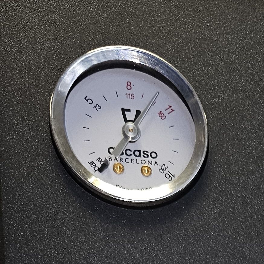 Manometer Ascaso Steel 