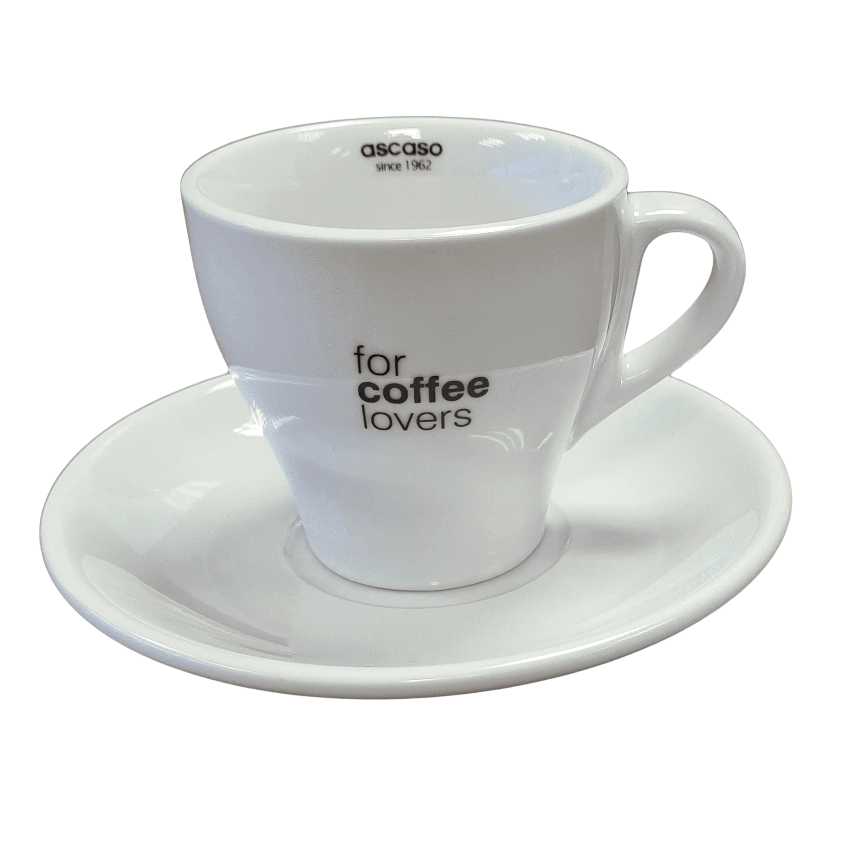 Ascaso "For Coffee Lovers" Cappuccino Tasse Weiß Ascaso - Rheinland.Coffee