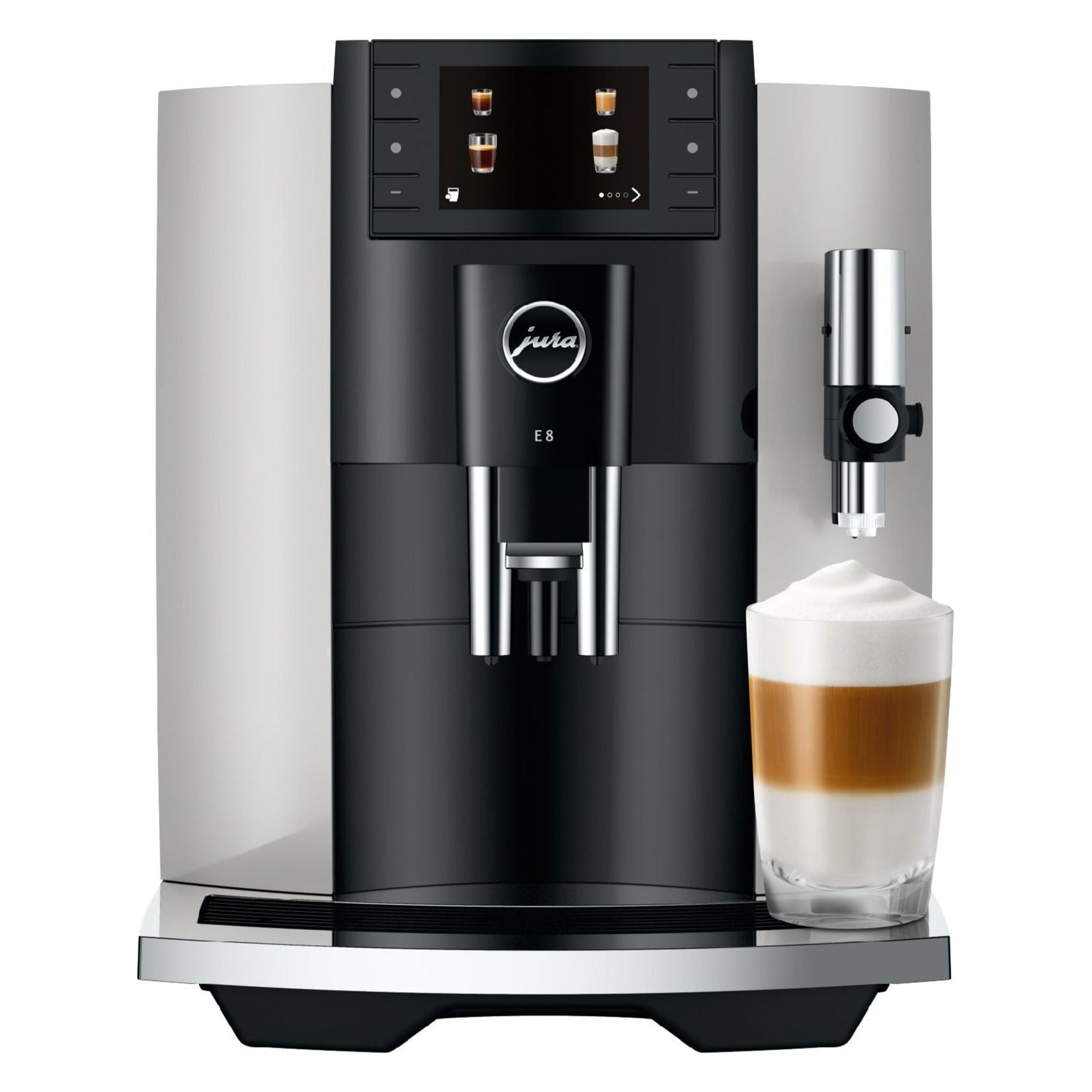 JURA E8 PLATIN (EC) - Kaffeevollautomat 15582 Kaffeevollautomat JURA    - Rheinland.Coffee