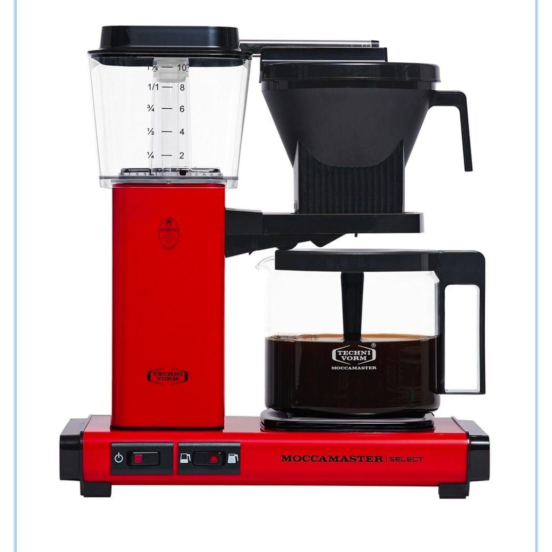 Moccamaster KBG Select mehrere Farben - DIE Filterkaffeemaschine Kaffeemaschine Moccamaster Red - Rheinland.Coffee