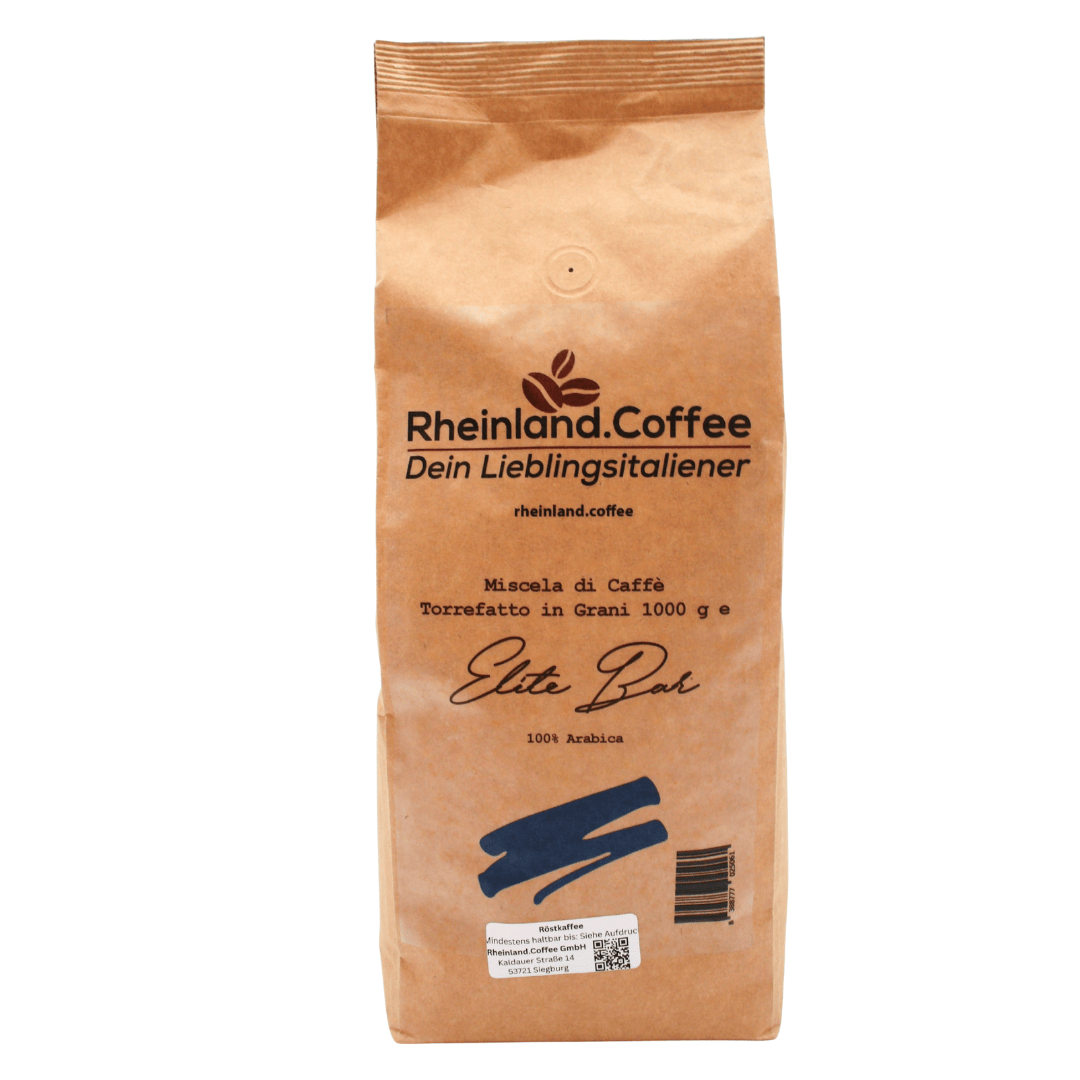 Dein Lieblingsitaliener - Elite Bar - 100% Arabica geröstet in Sizilien Kaffee Rheinland.Coffee 1000 Gramm - Rheinland.Coffee