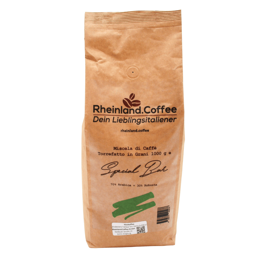 Dein Lieblingsitaliener - Special Bar - 70% Arabica 30% Robusta geröstet in Sizilien Kaffee Rheinland.Coffee 1000 Gramm - Rheinland.Coffee