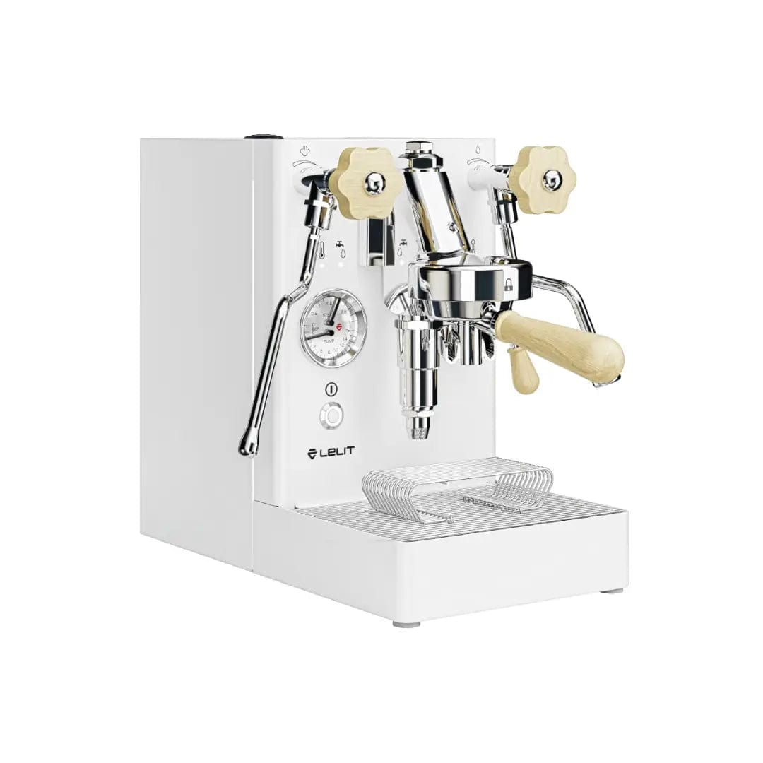 Lelit MARA X PL62X Espressomaschine – Edelstahl, Leise Pumpe, Doppelmanometer Espressomaschinen Lelit Weiß - Rheinland.Coffee