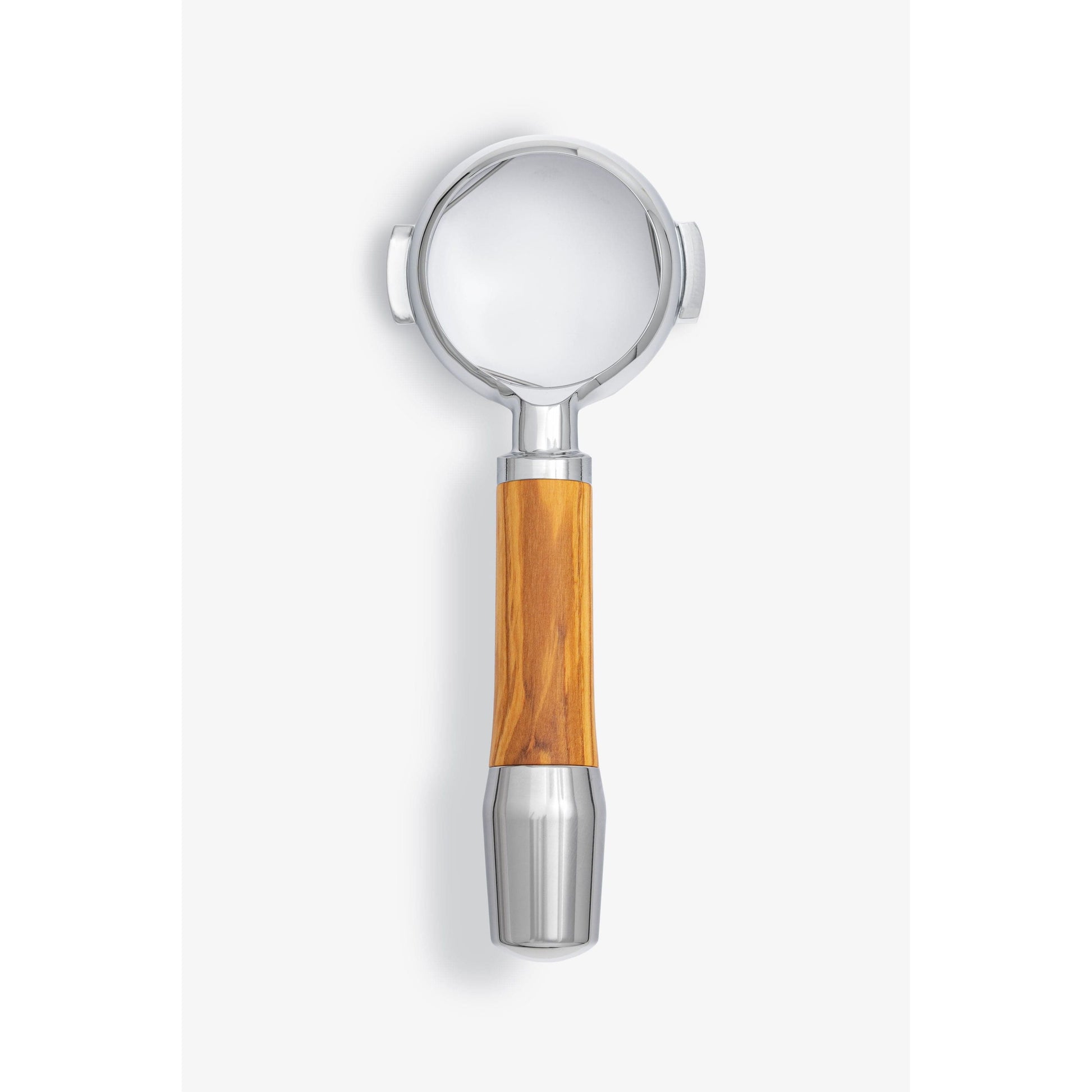 Siebträger Elegant - Für ECM und alle E61 von Wiedeman aus Holz Siebträger Wiedemann Manufaktur Olivenholz Bodenlos - Rheinland.Coffee