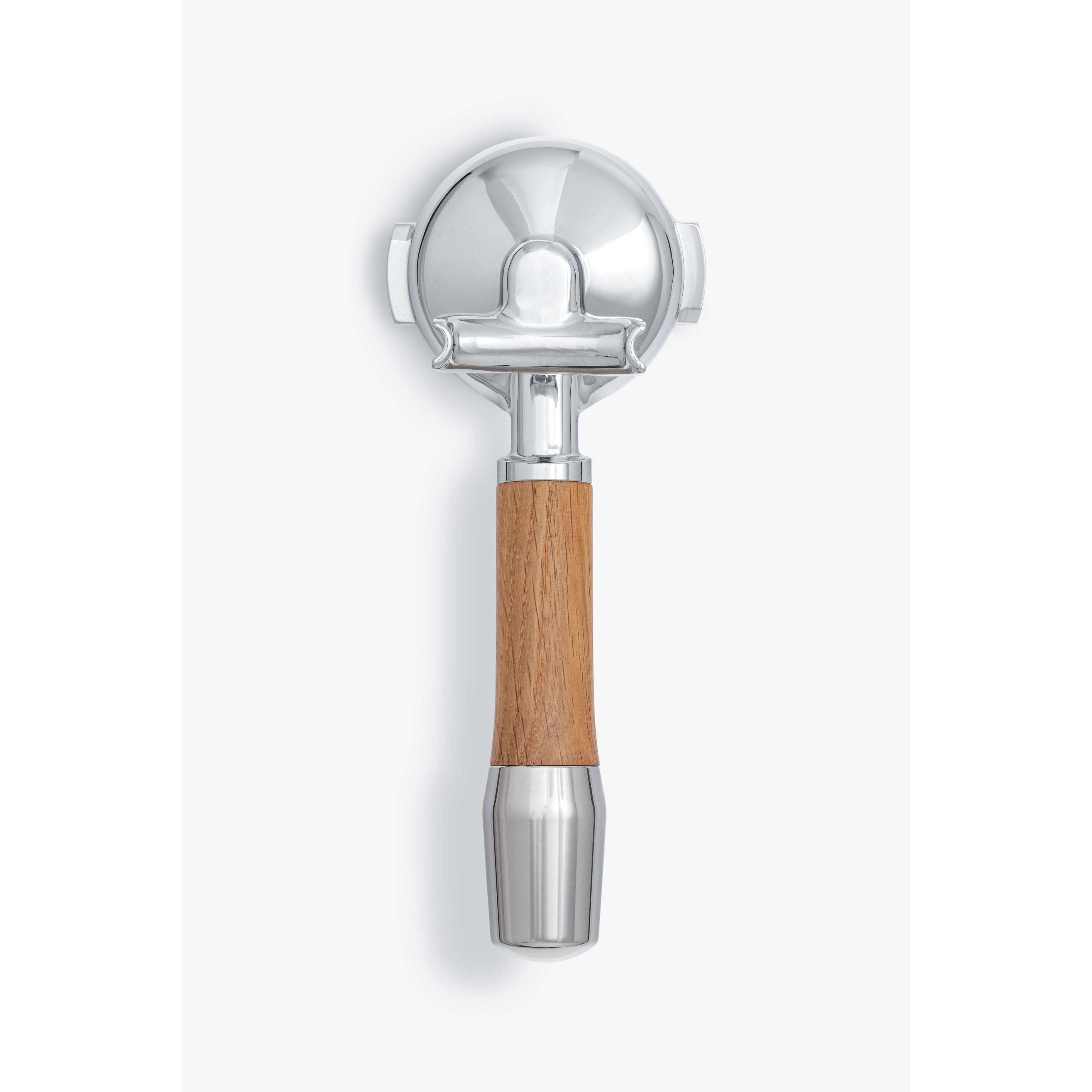 Siebträger Elegant - Für ECM und alle E61 von Wiedeman aus Holz Siebträger Wiedemann Manufaktur Eichenholz Doppelt - Rheinland.Coffee