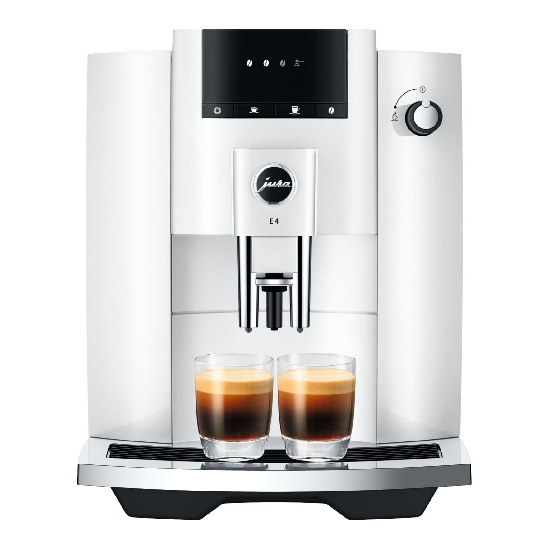 JURA E4 Piano White (EA) - Kaffeevollautomat 15433 Kaffeevollautomat JURA    - Rheinland.Coffee
