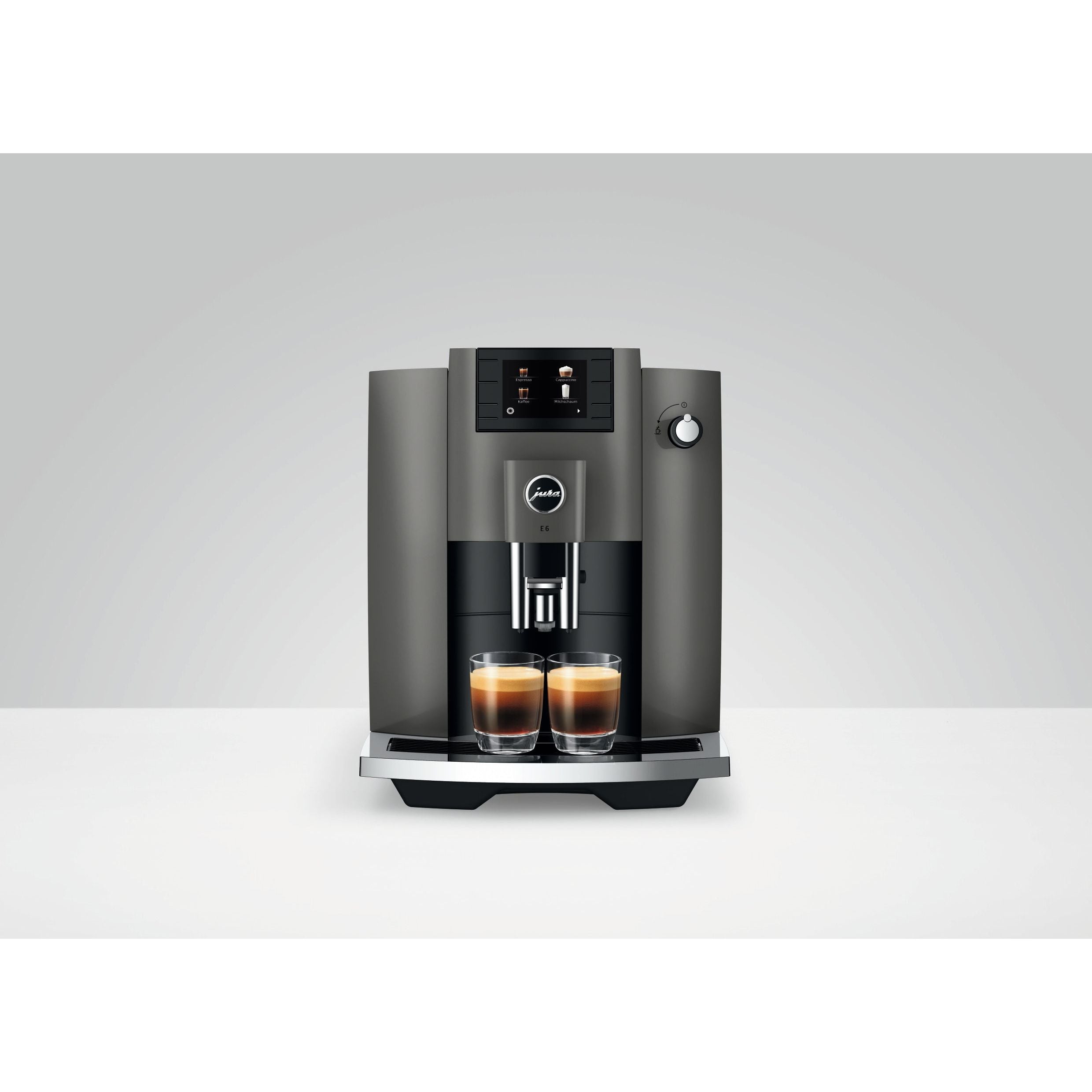 JURA E6 Dark Inox (EC) Kaffeevollautomat 15439 
