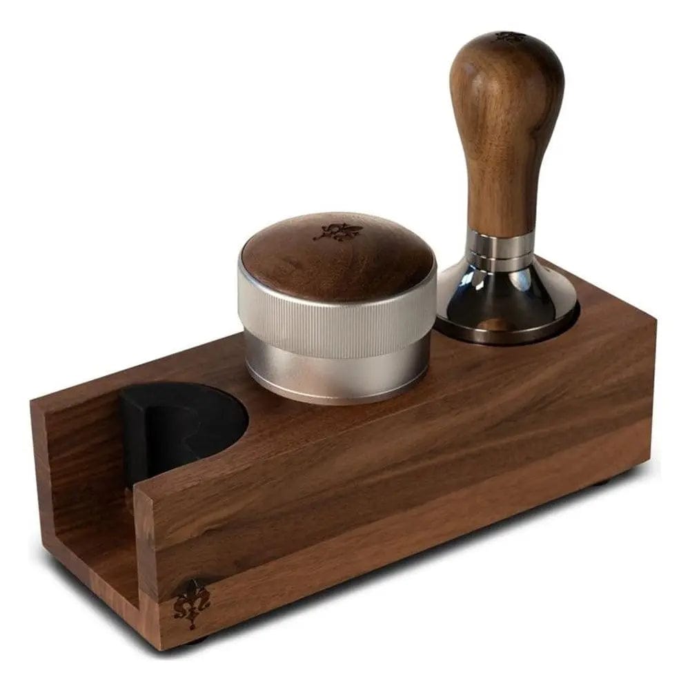 Eureka Tamperstation Double Nussholz oder Eichenholz - Tamping Station Tamper Station Eureka - Rheinland.Coffee