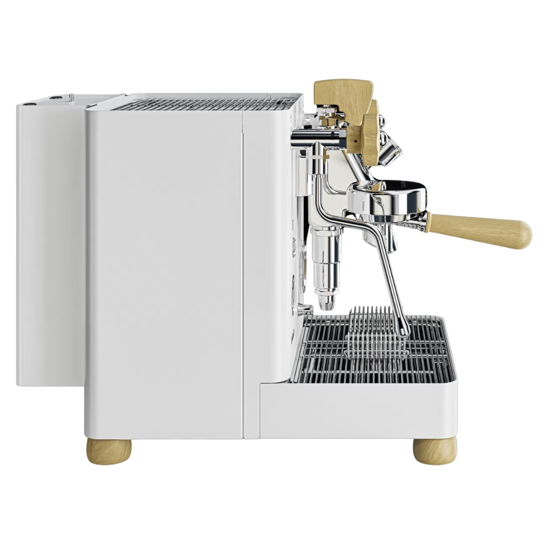 Lelit Bianca Espressomaschine – Edelstahl, Doppelmanometer, Holzdetails Espressomaschinen Lelit - Rheinland.Coffee