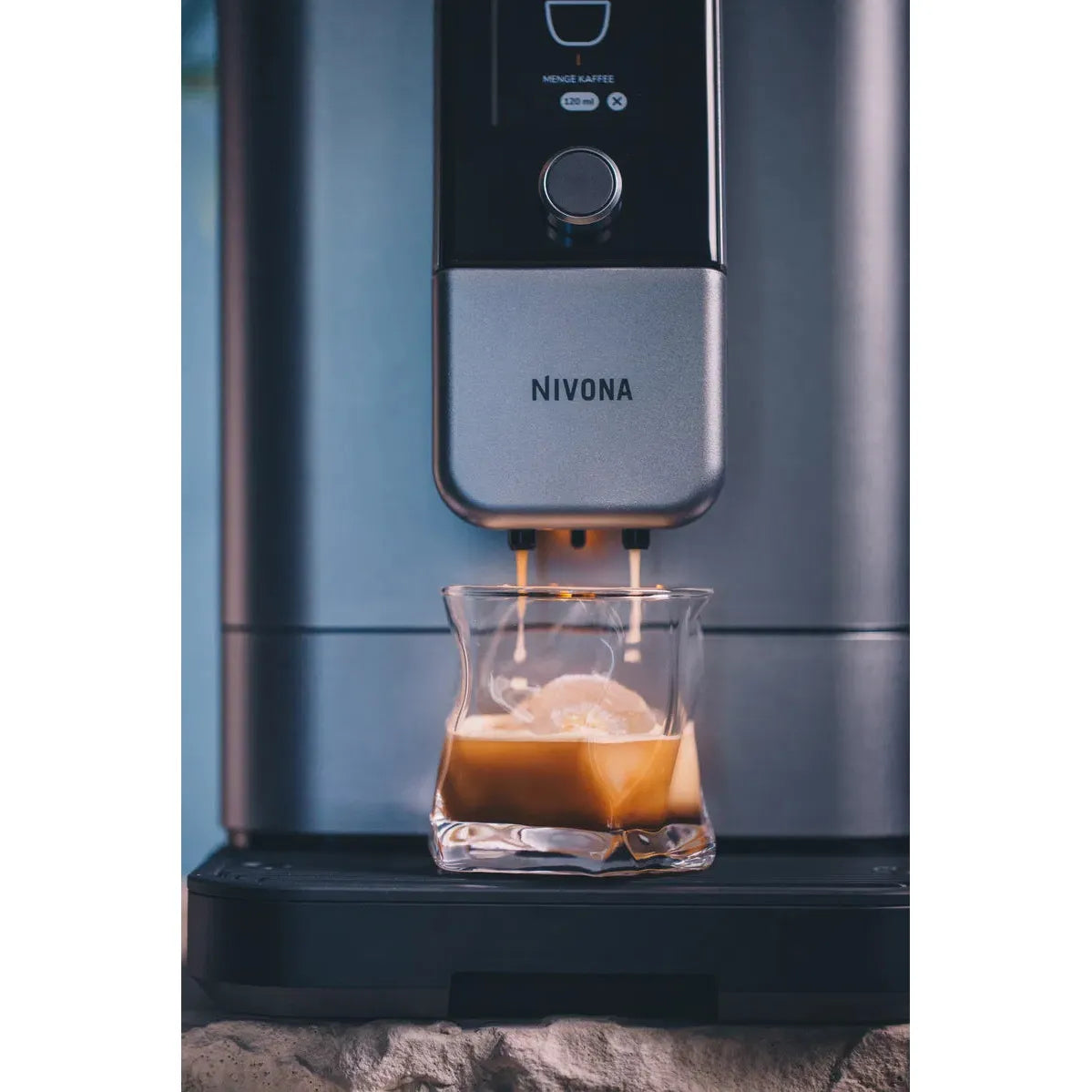 Nivona NIVO 8107 Vollautomat - Perlenblau - Chilled Cold Brew - NEU 2024 Kaffeevollautomat Nivona    - Rheinland.Coffee