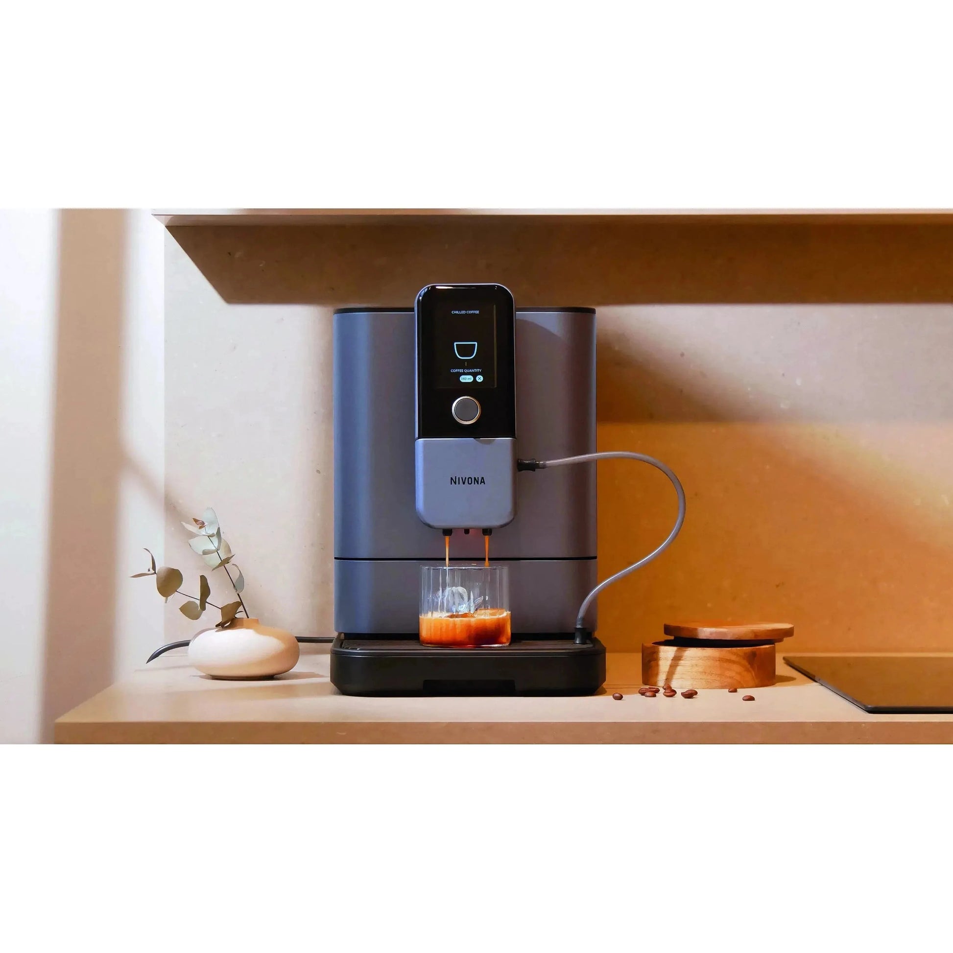 Nivona NIVO 8107 Vollautomat - Perlenblau - Chilled Cold Brew - NEU 2024 Kaffeevollautomat Nivona    - Rheinland.Coffee