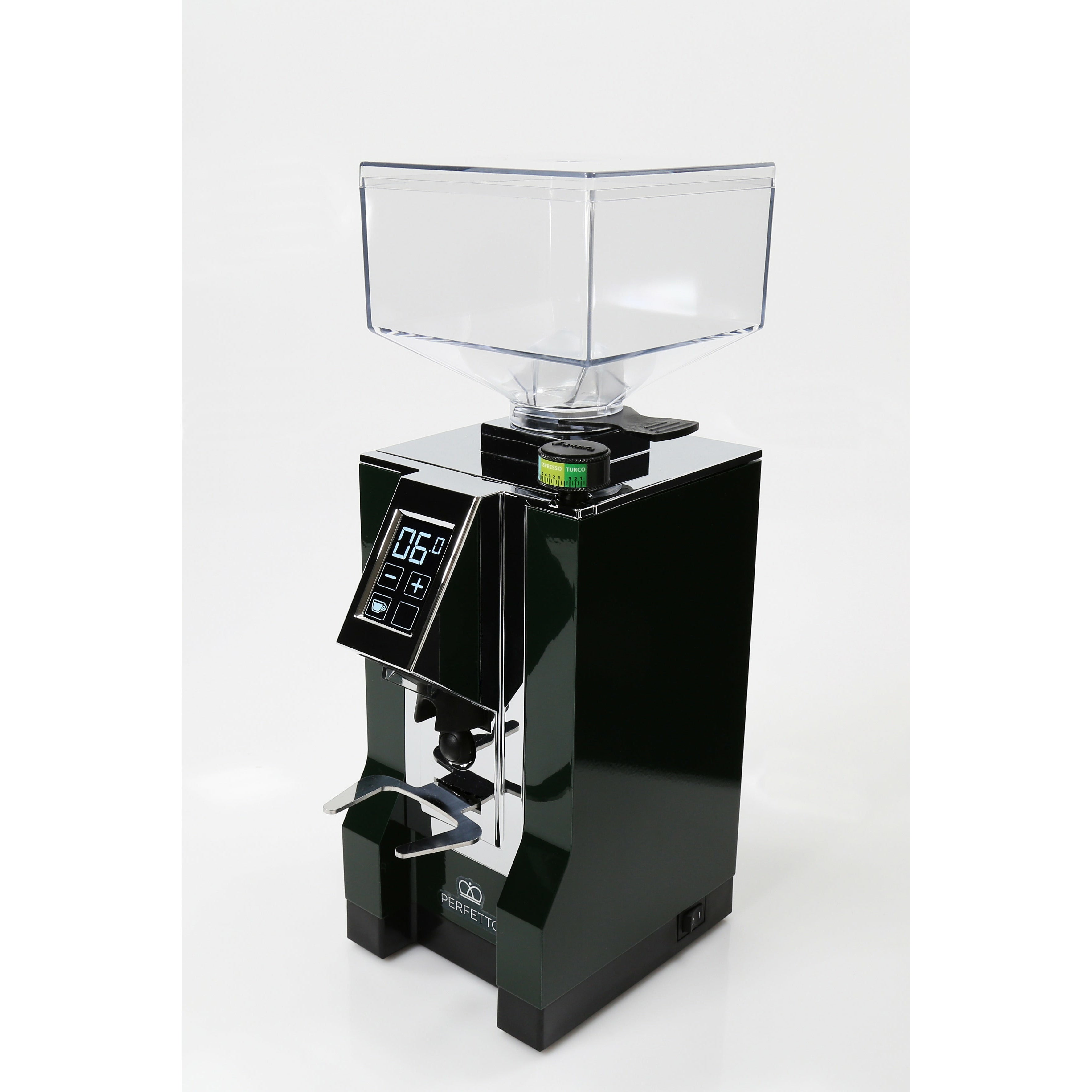 Eureka Mignon PERFETTO - Kaffeemühle Espressomühle 50 mm Mahlscheiben Kaffeemühlen Eureka Gourmet-Grün   - Rheinland.Coffee