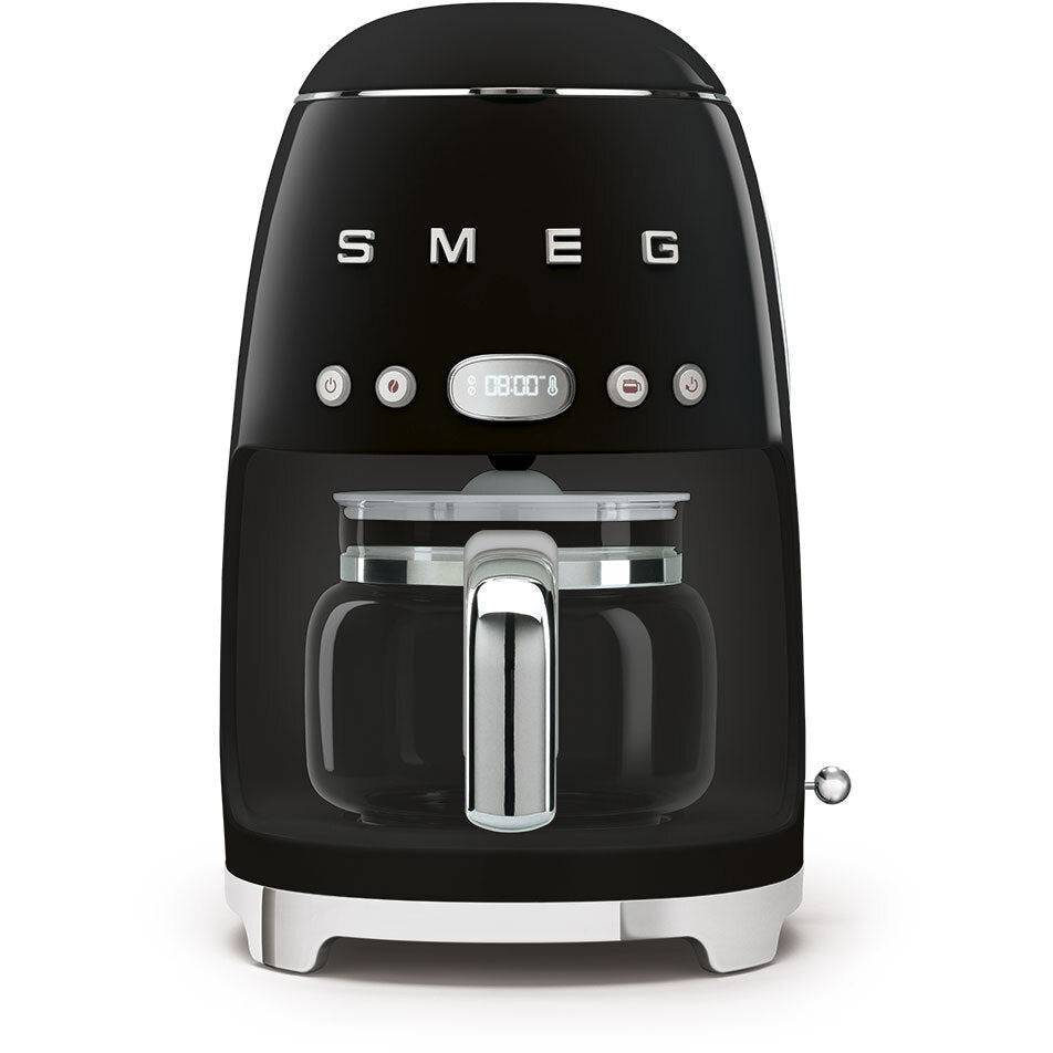 SMEG Filterkaffeemaschine 50's Retro Style 1,4l Filter Filterkaffeemaschine SMEG Schwarz   - Rheinland.Coffee