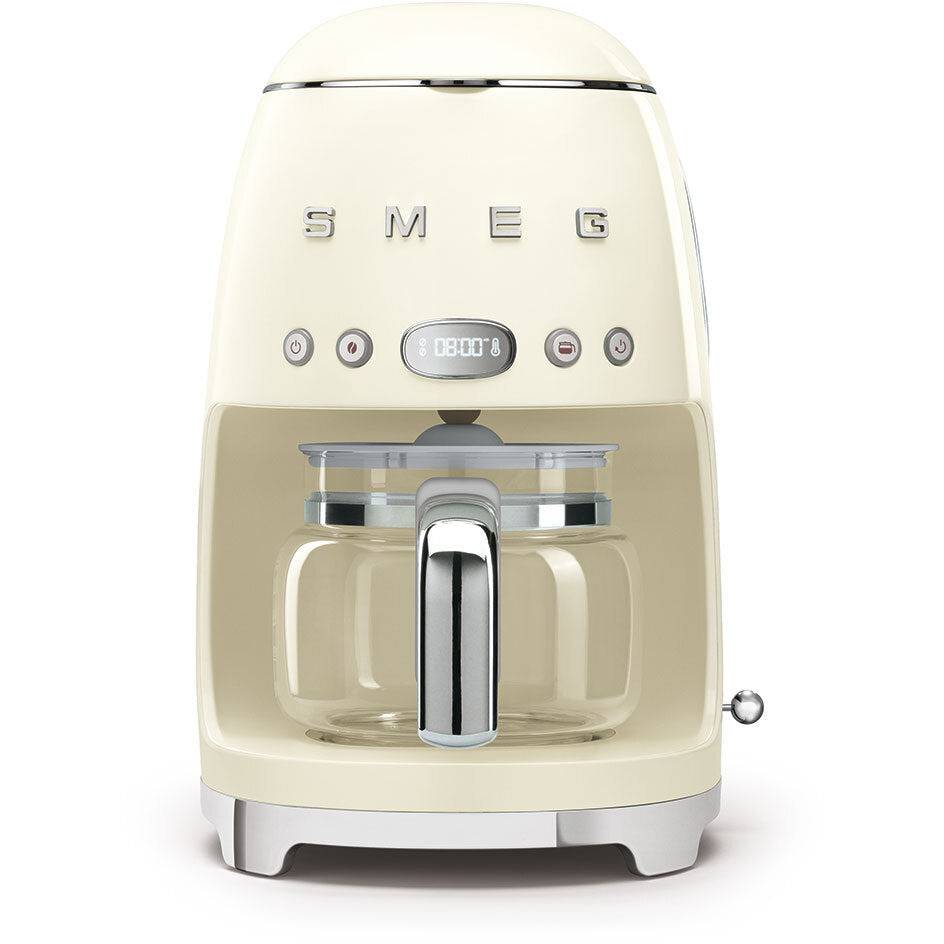 SMEG Filterkaffeemaschine 50's Retro Style 1,4l Filter Filterkaffeemaschine SMEG Creme   - Rheinland.Coffee