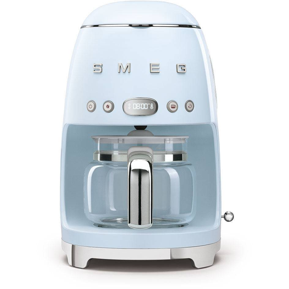 SMEG Filterkaffeemaschine 50's Retro Style 1,4l Filter Filterkaffeemaschine SMEG Pastellblau   - Rheinland.Coffee