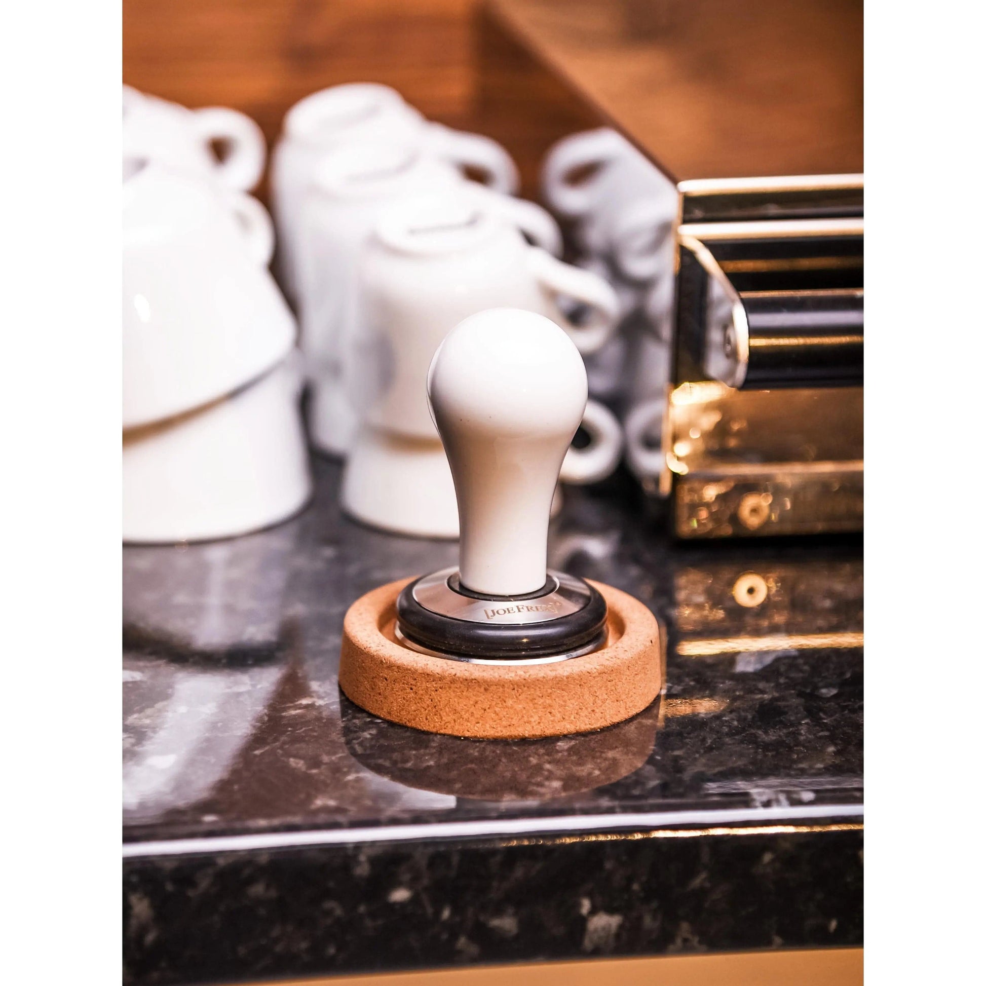Tamper Abstellplatz - Recycelter Kork Tamper Matte JoeFrex - Rheinland.Coffee