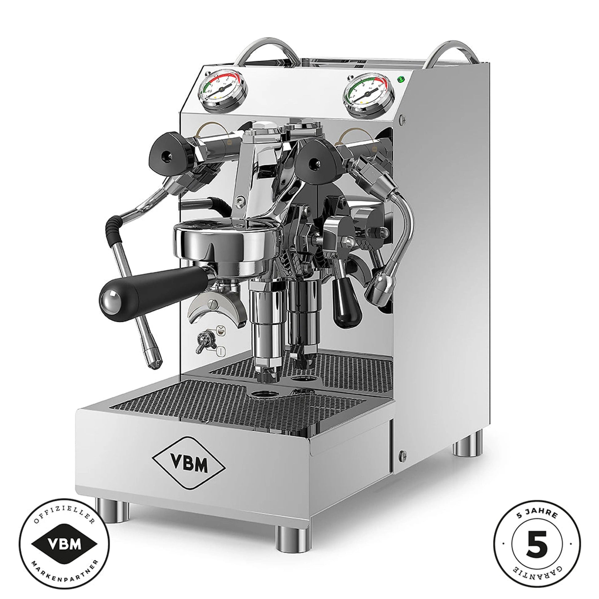 VBM DOMOBAR Classic Junior 2B - Dualboiler Espressomaschinen VBM Chrom / Inox - Rheinland.Coffee