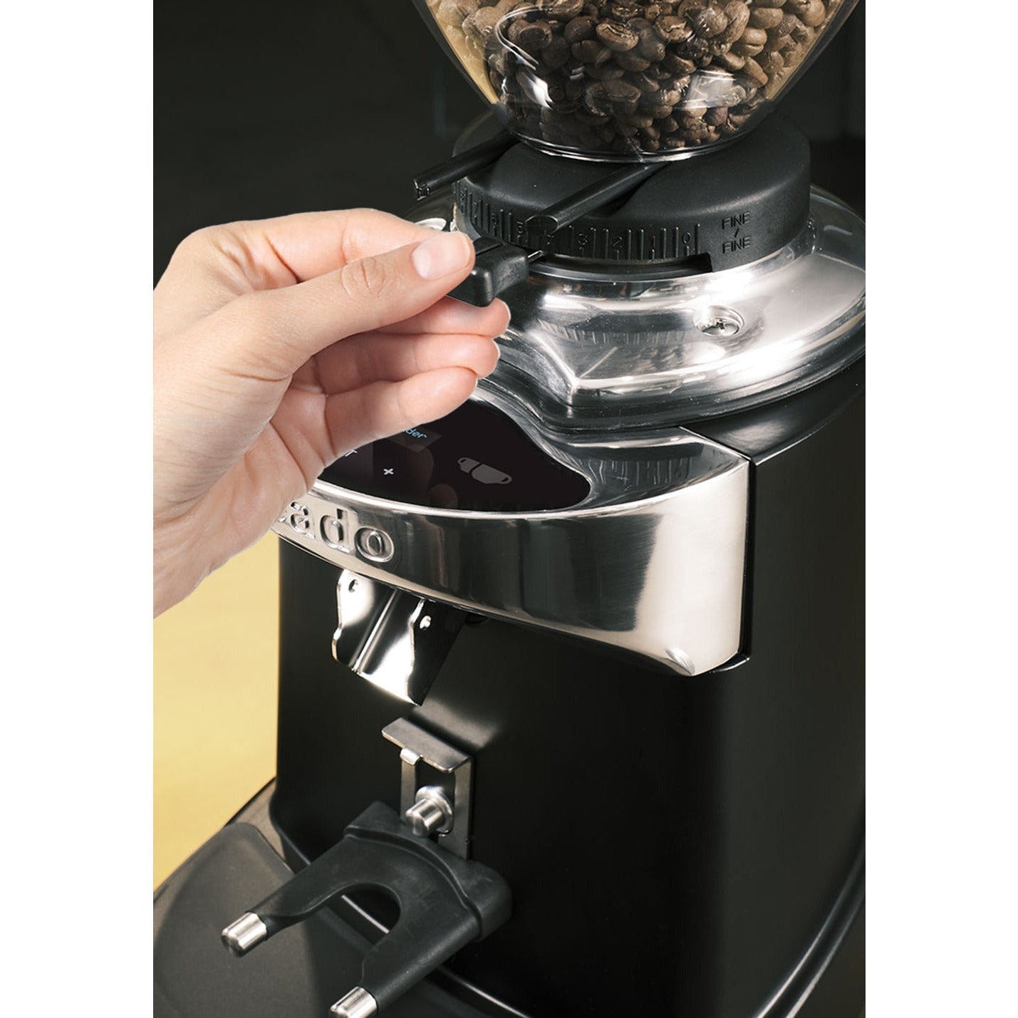 CEADO E37J Schwarz - Professionelle Kaffeemühle 64 mm Mahlscheiben, großer Bohnenbehälter Kaffeemühlen Ceado    - Rheinland.Coffee