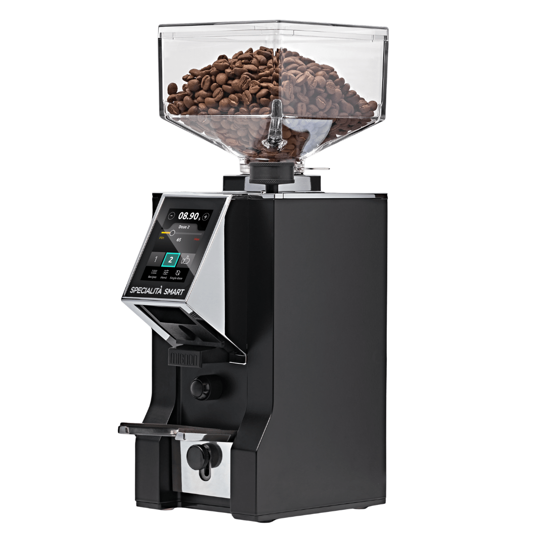 Eureka Mignon SPECIALITA SMART - mit digitalem Scheibenabstand Kaffeemühlen Eureka Schwarz - Rheinland.Coffee