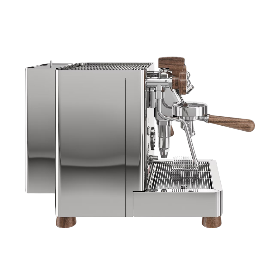 Lelit Bianca Espressomaschine – Edelstahl, Doppelmanometer, Holzdetails Espressomaschinen Lelit - Rheinland.Coffee