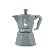 Bialetti Exclusive Moka Express Induktion Grau – Der italienische Klassiker, endlich bereit für die Moderne Mokkakanne Bialetti 3 Tassen - Rheinland.Coffee