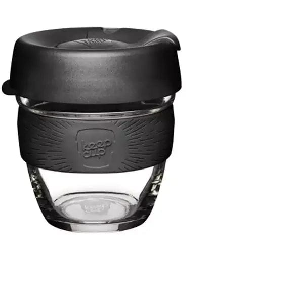 Original KeepCup Brew - ToGo Becher aus Glas KeepCup KeepCup S - 8oz Schwarz - Rheinland.Coffee