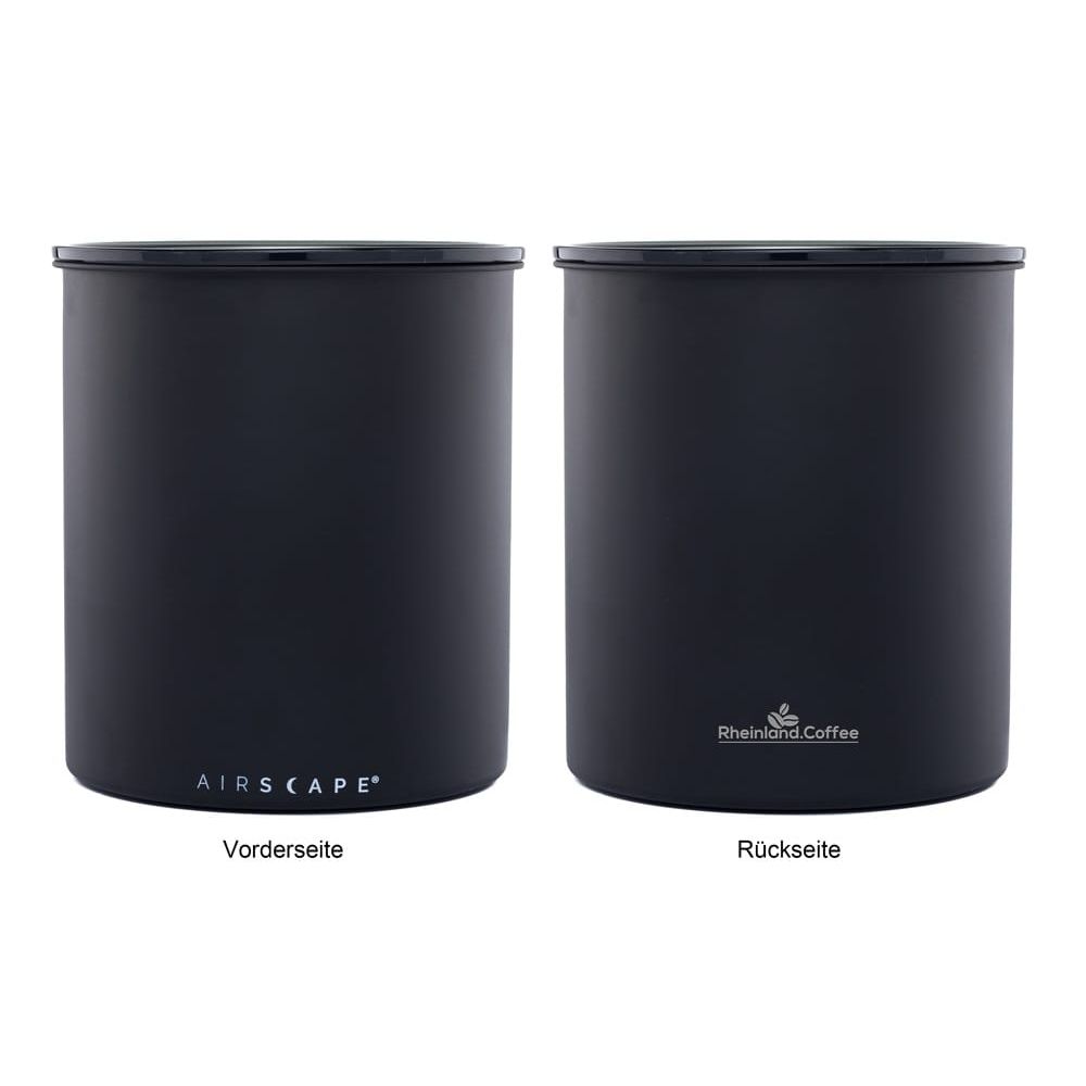 Airscape® Edelstahl-Aromabehälter – Edition Rheinland.Coffee Bohnenbehälter Airscape - Rheinland.Coffee