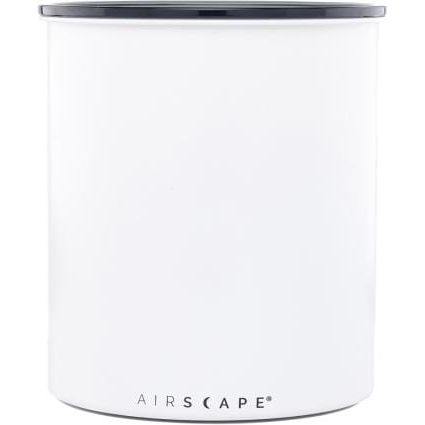 Airscape® Edelstahl-Aromabehälter – Edition Rheinland.Coffee Bohnenbehälter Airscape 1000 Gramm Weiß - Rheinland.Coffee