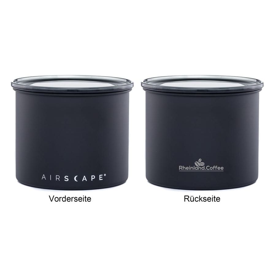 Airscape® Edelstahl-Aromabehälter – Edition Rheinland.Coffee Bohnenbehälter Airscape - Rheinland.Coffee