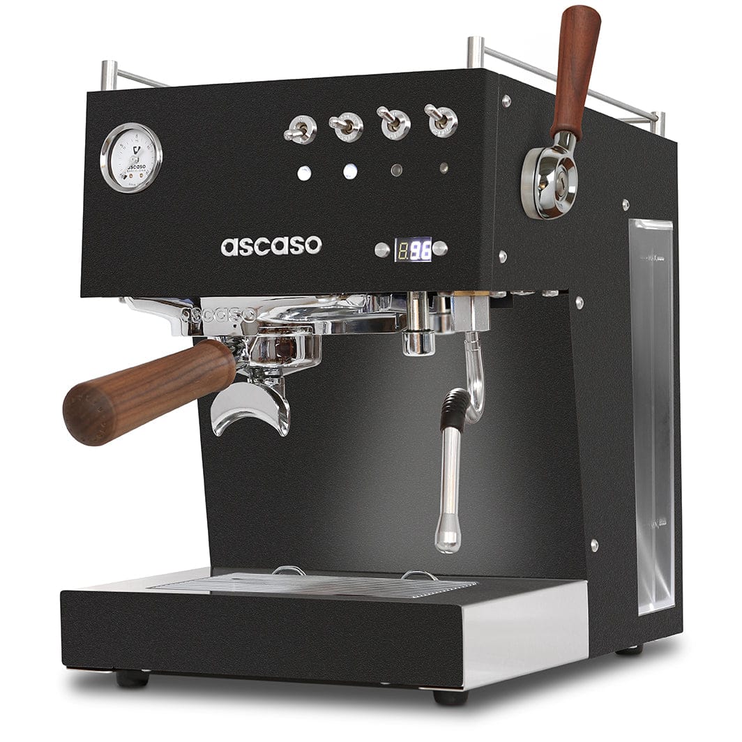 Ascaso Steel DUO PLUS – Dual-Thermoblock, PID, Profi-Features Espressomaschinen Ascaso Schwarz - Rheinland.Coffee