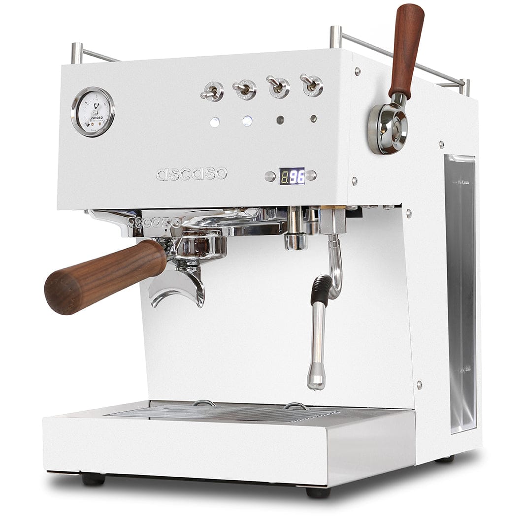 Ascaso Steel DUO PLUS – Dual-Thermoblock, PID, Profi-Features Espressomaschinen Ascaso Weiß - Rheinland.Coffee