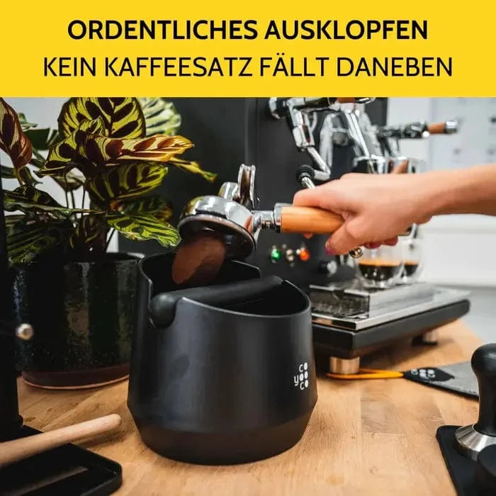 Abklopfbehälter verschiedene Größen 8,5 cm und 15 cm von COYOOCO Abschlagbehälter COYOOCO - Rheinland.Coffee